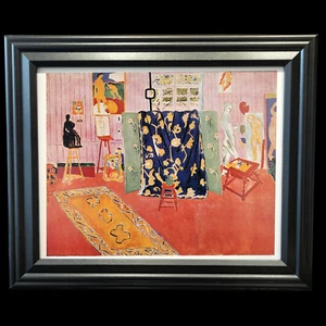 Henri Matisse The Pink Studio Collectible Custom Framed Offset Lithograph - Picture 1 of 3