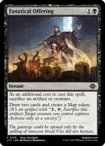 Fanatical Offering FOIL - NM - MTG The Lost Caverns - Magic the Gathering - Picture 1 of 1