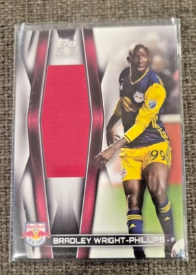 2018 Topps MLS Soccer Jumbo Relic #JR-BWP Bradley Wright-Philips #'d/99 - Image 1 of 2