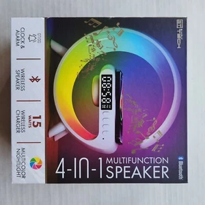Altavoz multifunción ST Simply Tech 4 en 1 - Reloj y alarma - Cargador inalámbrico - Imagen 1 de 8