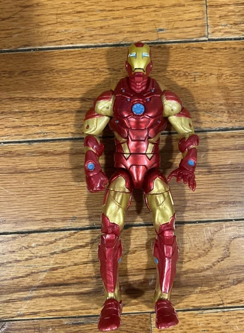 IRON MAN Marvel Legends Heroic Age Loose Action Figure Cover