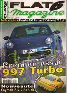 FLAT 6 184 PORSCHE 997 TURBO 3.6 993 CARRERA 2 CABRIOLET CAYMAN 2.7 MANTHEY M440 - Imagen 1 de 2