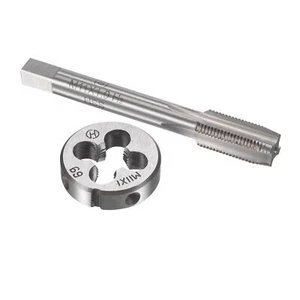 M11 x 1mm Metrico Maschiatura e Dado Set HSS Macchina Filo Vite - Photo 1/6