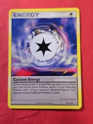 2008 Pokemon Diamond and Pearl Stormfront #94 Cyclone Energy, UC, NF/H, cd9 - Image 1 of 3
