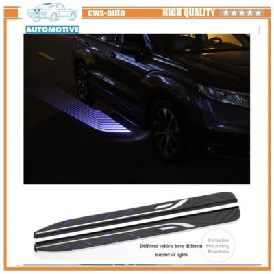 2PCS Running Board with Lights Fits for RAV4 RAV-4 XA50 2019-2024 Side Steps - Image 1 of 4