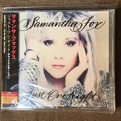 Sealed SAMANTHA FOX Just One Night -Deluxe Edition JAPAN 2CD CRPOPDDU107 w/OBI - Image 1 of 4