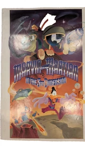 MARVIN THE MARTIAN INTO THE 3RD DIMENSION WARNER BROTHERS LITHOGRAPH 24" X 36" - Picture 1 of 1