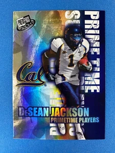 2008 Press Pass Football DeSean Jackson #PP-6 Silver Holo Cal Golden Bears - Picture 1 of 2