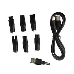 Power Cord Electric Hair Clippers Charger USB Adapter USB Charging Plug Cable - Afbeelding 1 van 12