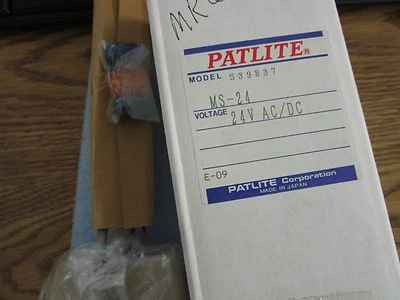 PALTITE Patlite: MS-24 Signal Tower. Model: S39837. 24V AC/DC. New Old Stock