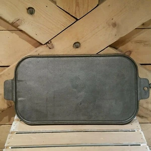 17" x 9 1/2" Gusseisen Grillplatte Pfanne Swanky Barn - Bild 1 von 12