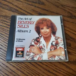 Beverly Sills: Art of Beverly Sills, Album 2 CD LIKE NEW 70 Minutes - Picture 1 of 6