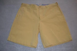 39460 J.Crew Pantalones Cortos Caquis Chinos Informales Amarillo Algodón Talla 36 Para Hombres NUEVO - Imagen 1 de 7