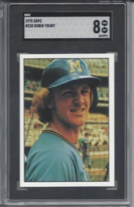 1975 SSPC Baseballkarte #238 Robin Yount, Milwaukee Brewers bewertet SGC 8 - Bild 1 von 2
