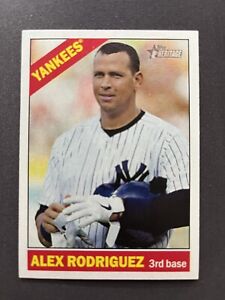 2015 Topps Heritage - #414 Alex Rodriguez New York Yankees Baseball Card