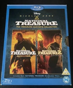 National Treasure 1 and 2 Blu-ray (2008) Nicolas Cage, Turteltaub (DIR) cert PG - Picture 1 of 9