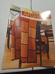 TAKE-ALONG AFGHANS (LEISURE ARTS #4963) di Rena Stevens **come nuovo** - Foto 1 di 2