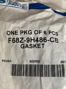 Junta colector de admisión de motor FORD OEM F68Z9H486 CB F68Z-9H486-CB - Imagen 1 de 2