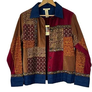 Chaqueta Boxy Patchwork talla pequeña - Imagen 1 de 9
