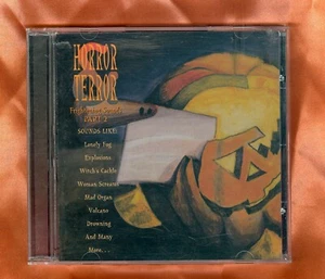 Horror & Terror Frightening Sounds Part 2 1995 CD 43 Halloween Tracks VG - Picture 1 of 3