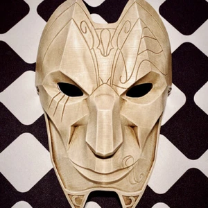 League of Legends LOL Khada Jhin The Virtuoso Mask Resin Model Ornaments Cosplay - Picture 1 of 7