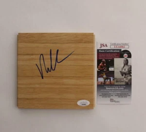 MARK CUBAN SIGNED AUTOGRAPH BASKETBALL FLOORBOARD - DALLAS MAVERICKS OWNER JSA - Picture 1 of 1