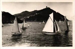 España Antigua Postal San Sebastián Yachting (51) - Imagen 1 de 2