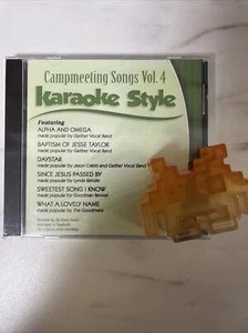 Campmeeting Songs Volume 4 Karaoke Style CD+G Daywind 6 Songs (NEW) - Bild 1 von 4