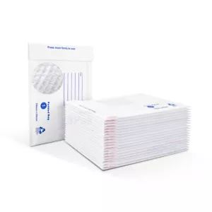 250x Bubble Padded Bag Mailer 01 160mm x 230mm White Cushioned Envelope - Picture 1 of 7