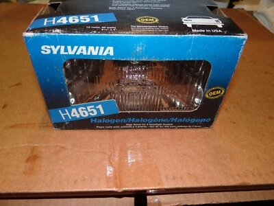 +New...Sylvania Halogen H4651 OEM High Beam 6 1/2 X 4 - Image 1 of 2