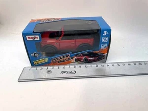 21001-20001 Maisto 4,5" Ford BRONCO WILDTRAK 2021 PULL-BACK - Picture 1 of 2