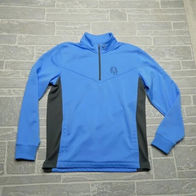 Nike Golf Sweater Adult M Blue Fleece Tour Performance Therma Fit Sweatshirt - Image 1 of 4