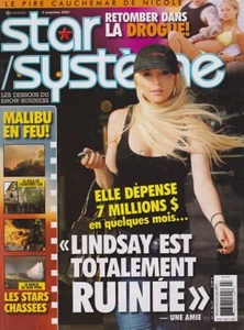 LINDSAY LOHAN Star Systeme magazine Nicole Ritchie PAMELA ANDERSON Tori Spelling - Picture 1 of 2