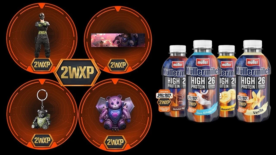 Call of Duty: Black Ops 7 x Muller Milk Promo Codes Bundle of 4 - Image 1 of 1