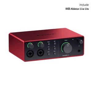 Focusrite Scarlett 4i4 4th Gen - 4th Generation - USB Audio Interface - Picture 1 of 2