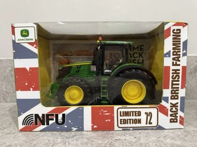 Britains Farm - John Deere 7310R (NFU, Back British) - 1:32 - 43088A1 - New/Mint - Image 1 of 4
