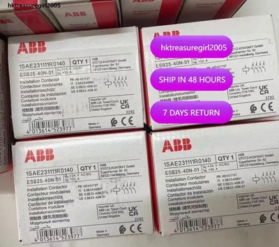 1pc ABB ESB25-40N-01 Installation Contactor 24V AC/DC 1SAE231111R0140 - Image 1 of 4