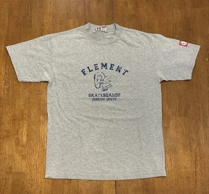 Camiseta De Colección Element Jeremy Wray Monopatín Mediana Rara Y2K Bam Margera Hawk - Imagen 1 de 7