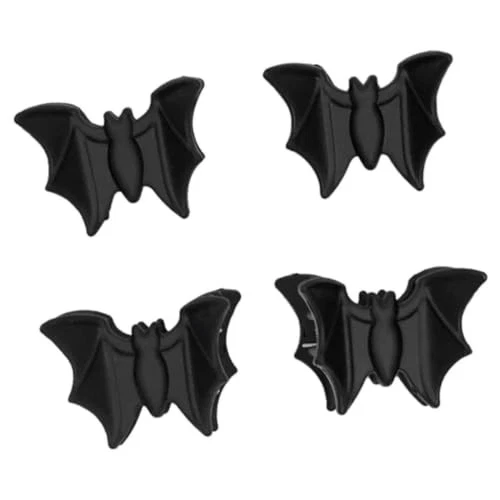 Kreepsville 666 mini Bat Hair Clips Set of 4 Gothic Psychobilly Halloween - Image 1 of 1