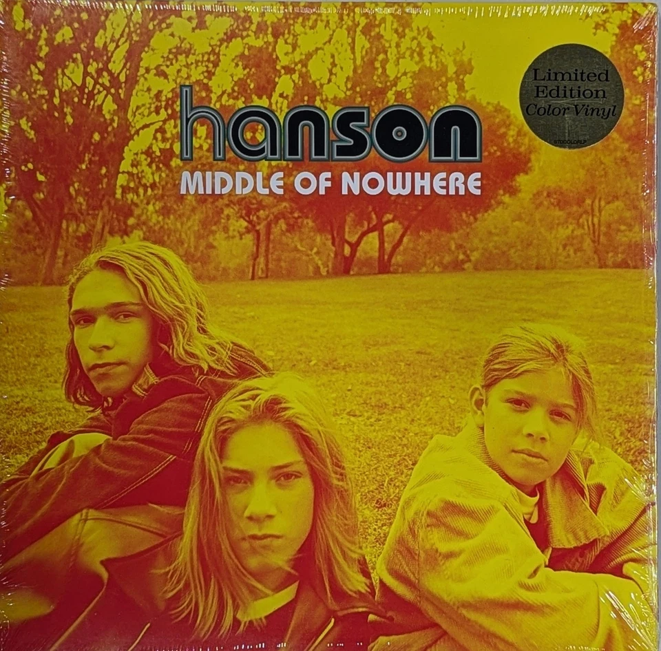HANSON Middle of Nowhere SEALED limited edition 2LP Orange & Green Vinyl - Image 1 of 1