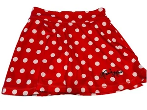 Disney Parks Donna M Tennis Golf Pickleball Skort Elasticizzato Pull On Minnie Mouse - Foto 1 di 10