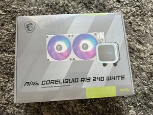 MSI MAG Coreliquid a13 240 weiß AIO CPU Kühler - Bild 1 von 2