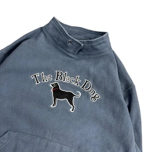 Fischer-Sweatshirt The Black Dog Applikation Größe Small blau schwer Legacy - Bild 1 von 10