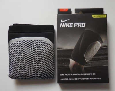 Nike Pro Hyperstrong Thigh Sleeve 2.0 Adult Unisex Large 1 Sleeve Only - Image 1 of 4