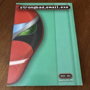 HOMESTAR RUNNER strongbad_email.exe DISC 6 DVD VGC SUPER RARE - Imagen 1 de 4