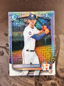 Kevin Alvarez 1st Mojo Refractor 2025 Bowman Chrome Baseball Prospects - Bild 1 von 1