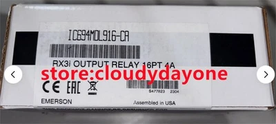 New In Box GE Fanuc  IC694MDL916 Fanuc Relay Output Module IC694MDL916 - Image 1 of 2