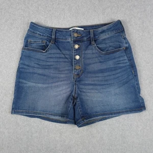 Nine West Damengröße 8 geknöpfte Jeansshorts 28" Taille - Bild 1 von 12