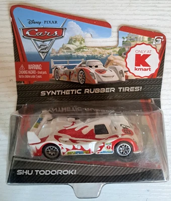 CARS 2 - SHU TODOROKI - Mattel Disney Pixar KMART - Immagine 1 di 2