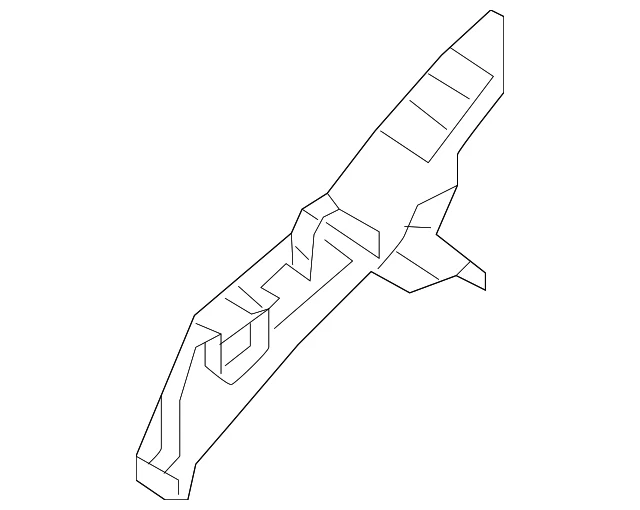 Genuine Nissan 2013-2014 Nissan Pathfinder - Upper Rail F4181-3KAMA - Image 1 of 2